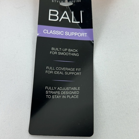 Bali New Women’s 38DD Classic Support Full Coverage Fit Adjustable Strap Bra - Picture 7 of 7